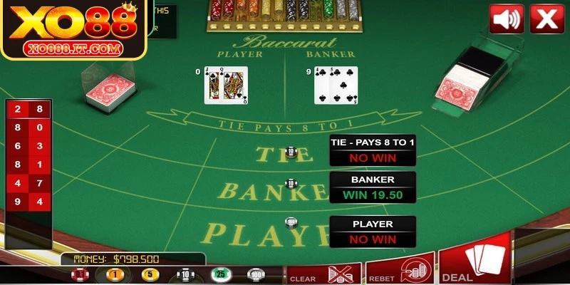 Mẹo chơi baccarat giúp giữ vốn tốt đó là bạn nên chia nhỏ số tiền